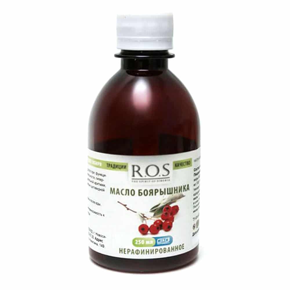 Боярышника масло 100мл Рось ROS