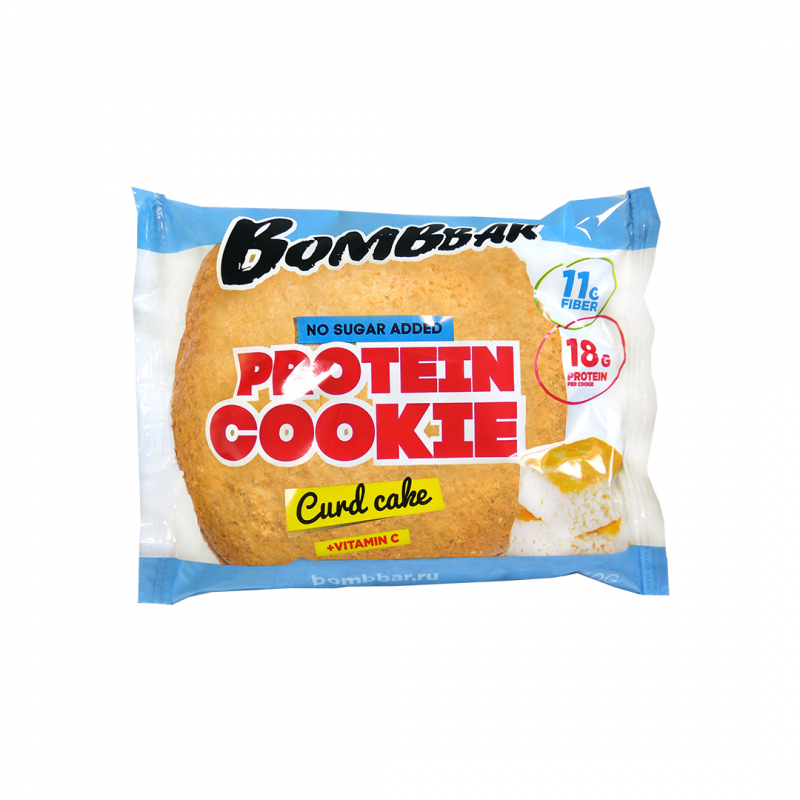 BOMBBAR печенье протеиновое 60 гр Творожный кекс BOMBBAR