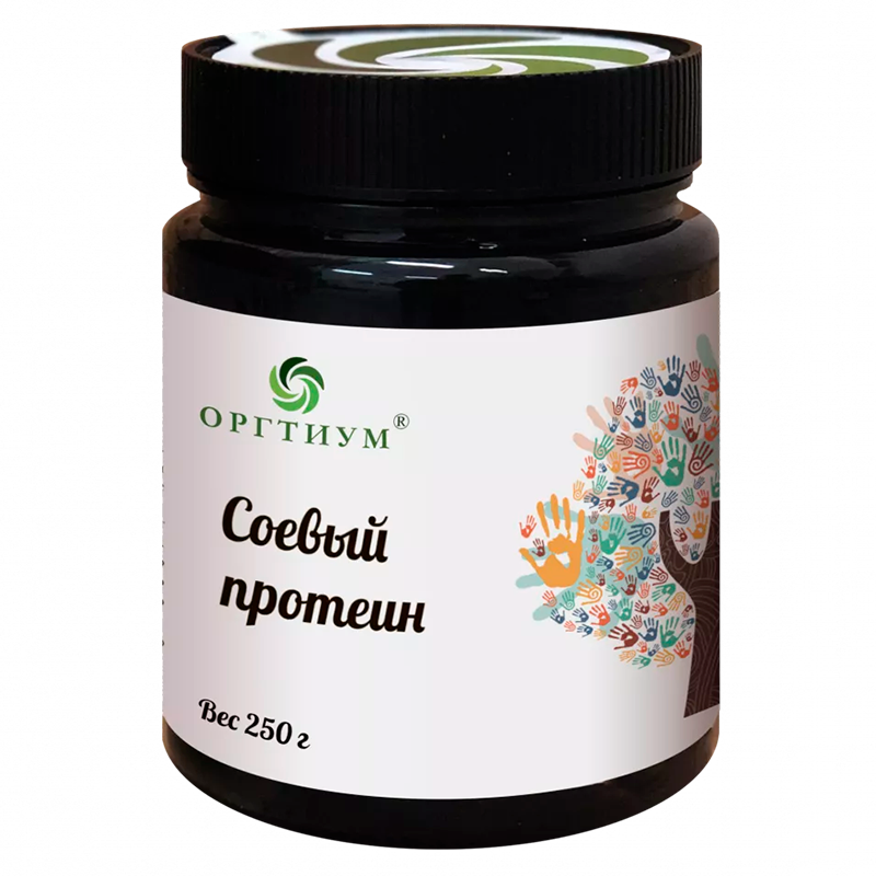 Протеин соевый (изолят), 250 гр (Оргтиум) Оргтиум