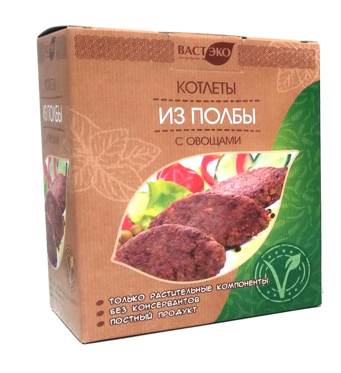 Котлеты из полбы с овощами (200 гр) ВастЭко