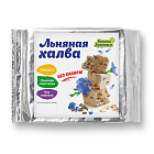 Халва льняная с семенами коричневого льна на фруктозе 250 г (Без сахара) Компас Здоровья