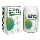 Растительные капсулы со спирулиной и хлореллой 230 мг (60 капсул) Компас Здоровья