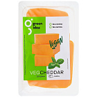Готовый пищевой продукт на основе крахмала со вкусом сыра «Чеддар» ТМ Green Idea нарезка 150г (6) Green Idea